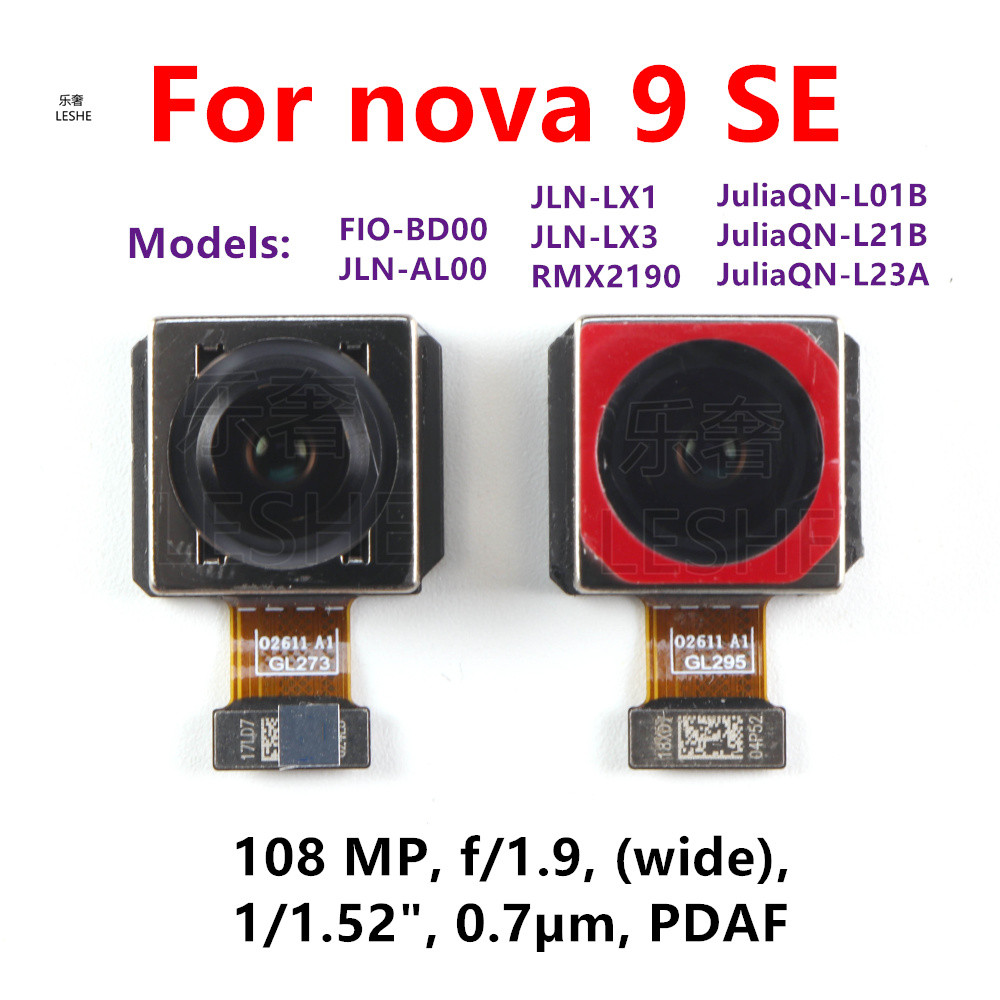 108MP Rear Wide Camera For Huawei nova 9 SE Big Main Back Camera Backside View Flex Cable Smartphone