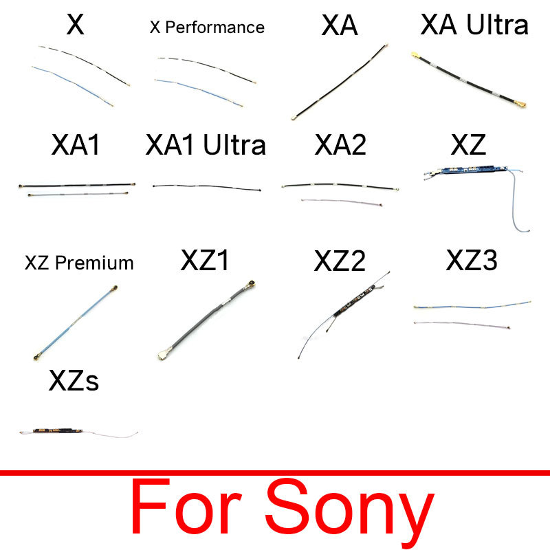 Antena WiFi RF Sinyal Fleksibel Untuk Sony Xperia X XA XA1 XA2 Ultra XZ XZ1 XZ2 XZ3 XZS Kinerja Prem