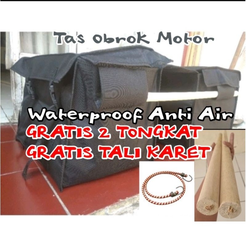Tas Obrok Motor  Tas Belanja Motor Keranjang Motor Ukuran Jumbo