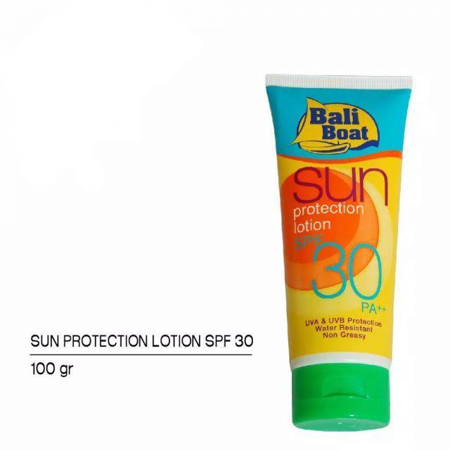 BALI BOAT Sun Protection Lotion SPF 50/SPF 30 PA++/After Sun Gel 100ml - Sun SPF30, Bali Boat