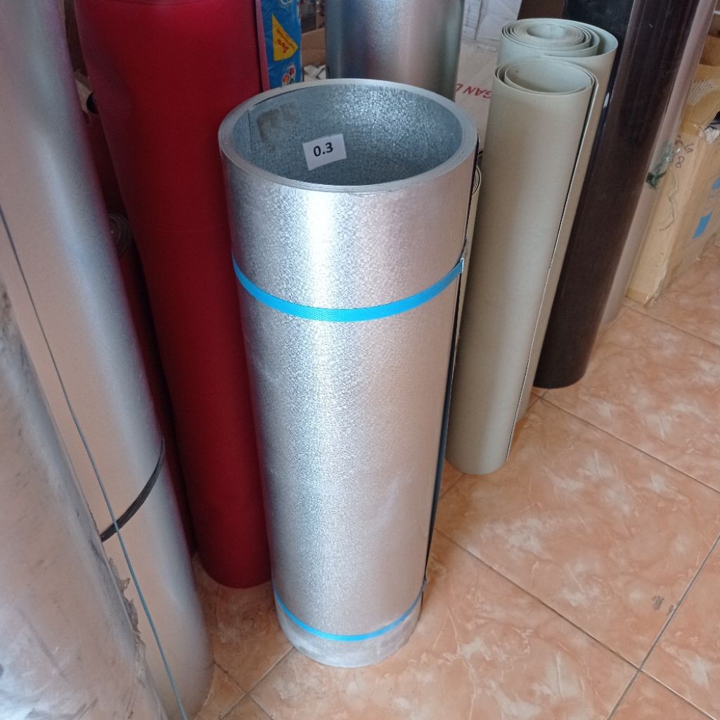 MAKNYIK STORE Seng Talang Galvalum 0,3 Lebar 70 CM TALANG SENG GALVALUM PLAT 0.30