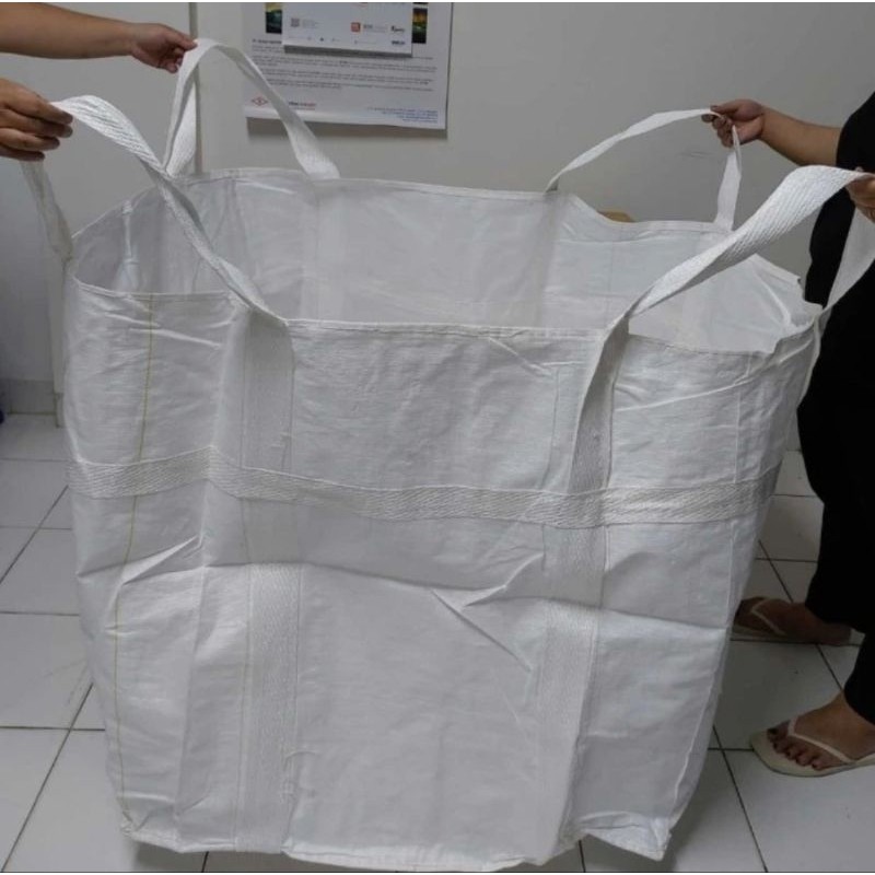 Big Bag Karung Jumbo 1 Ton 2 Ton – 90x90x90 cm Kuat untuk Muatan Berat