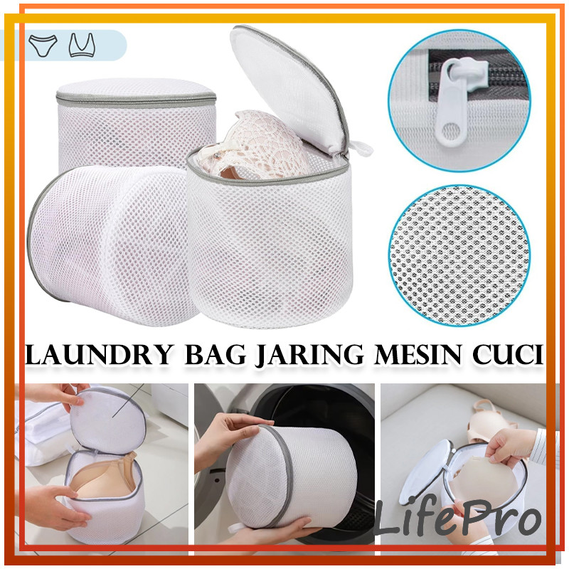 Laundry Bag Jaring Baju Kotor Kantong Mesin Cuci Bra Celana Dalam/Baju Celana Dalam Tas Jaring Untuk