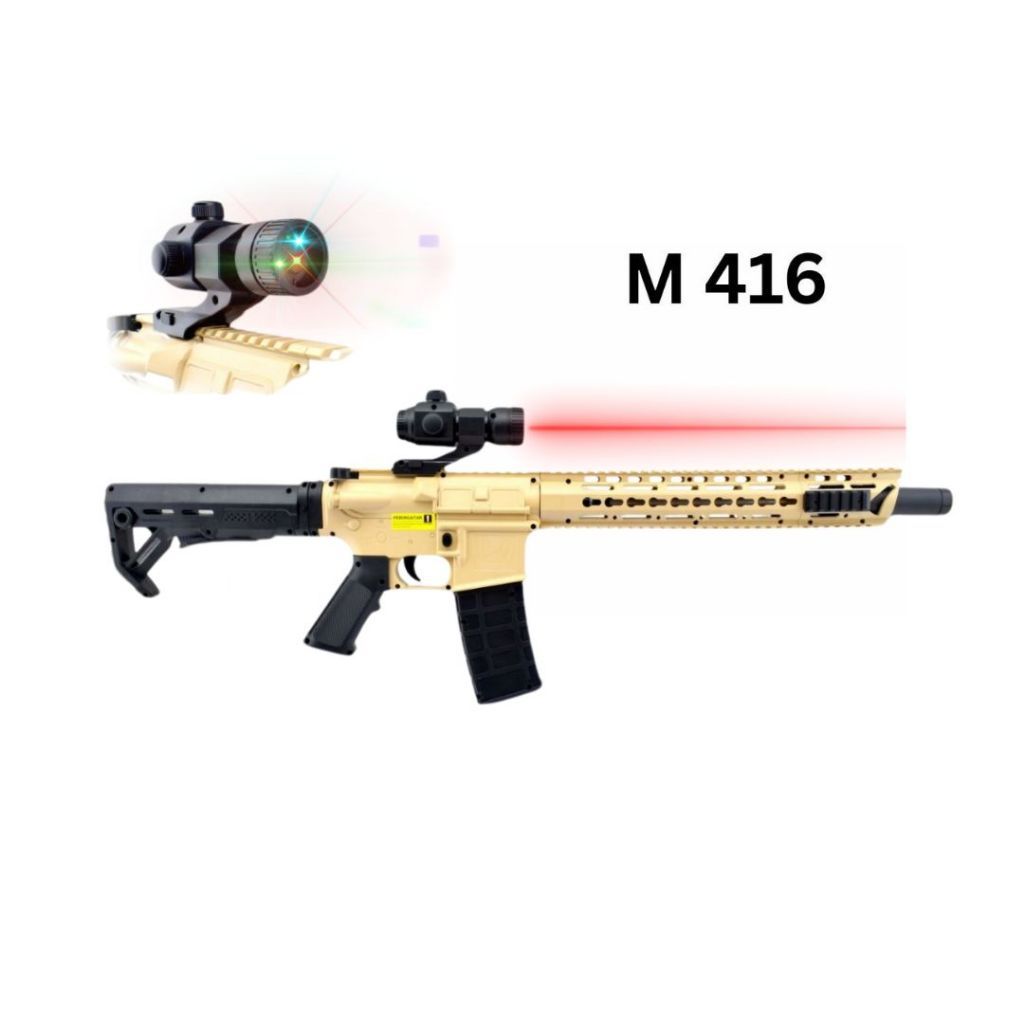 MAGELJAYA Tembakan Anak  D COBRA m416 Mainan Pistol Senjata Senapan Infrared Gun m416