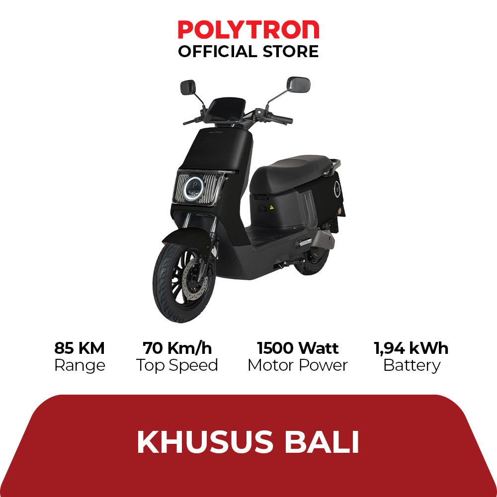 Polytron Fox-200 Electric Sepeda Motor Listrik - OTR BALI