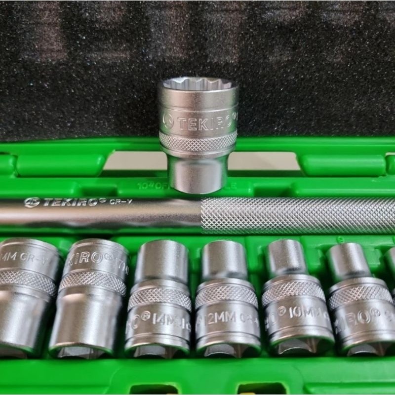 ReadyTEKIRO KUNCI SHOCK SET TEKIRO KUNCI SOK SET TEKIRO KUNCI SOCKET SET TEKIRO 10 PCS BOX PLASTIK