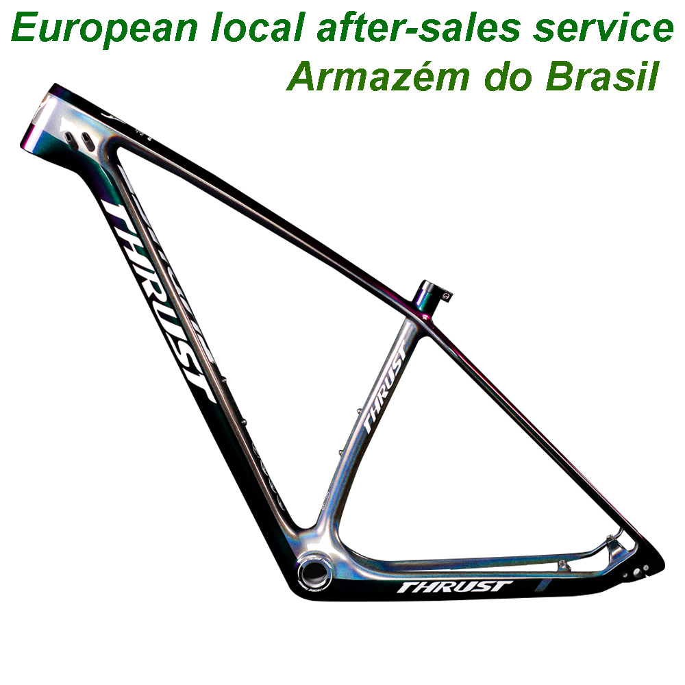 THRUST Carbon Frame 29er 15 17 19 Carbon mtb Frame BSA BB30 Bike Bicycle Frame boost mtb frame 148 1