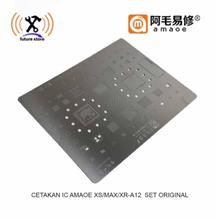 CETAKAN IC AMAOE XS/MAX/XR-A12 SET ORIGINAL