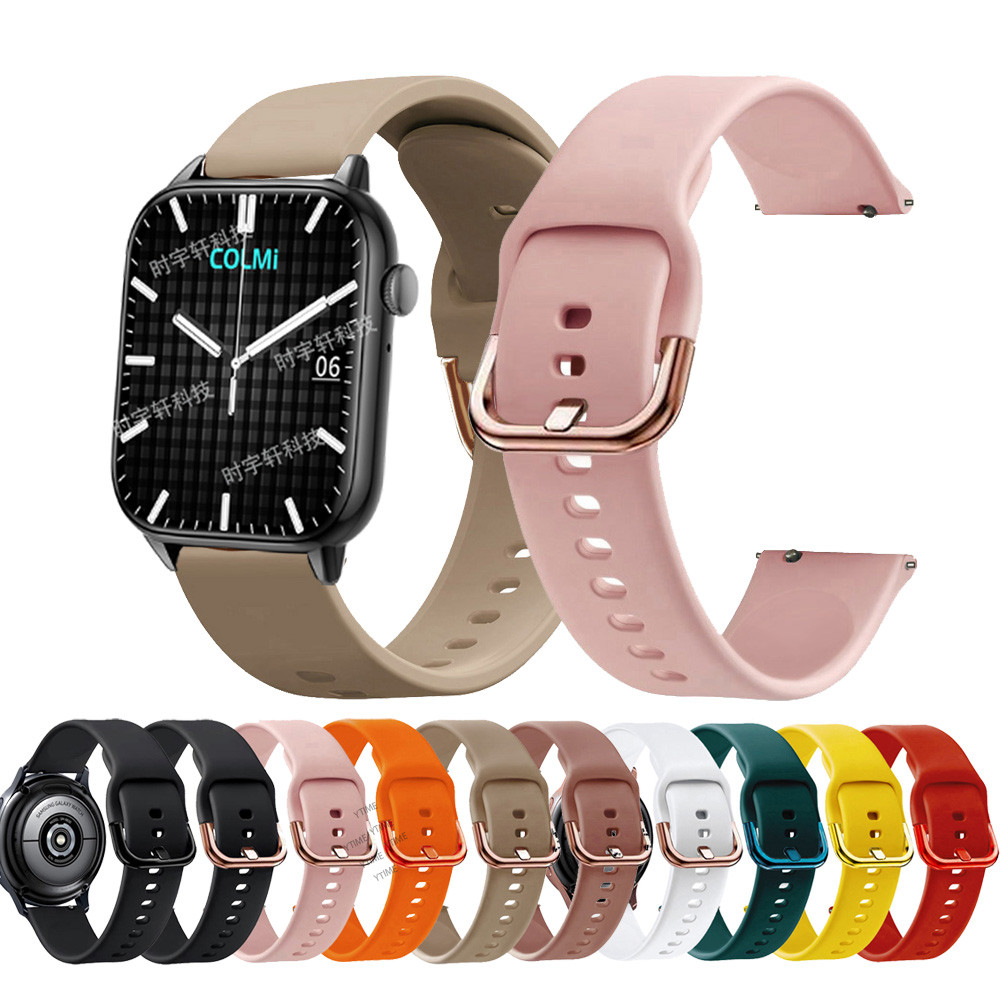 Silicone Wristband for Colmi P8 Plus/SE/GT/Pro/Max Smart Wat Band for Colmi C80 C60 C61 P9 P10 Sport