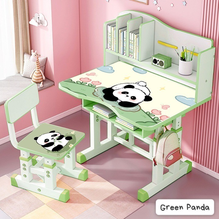 Promo Set Meja Belajar Anak Meja Tulis Anak Meja Belajar Dan Kursi Belajar Mudah Dipasang