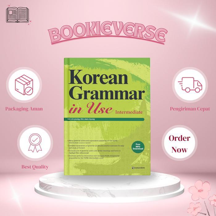 Buku Belajar Bahasa Korea | Korean Grammar In Use Intermediate
