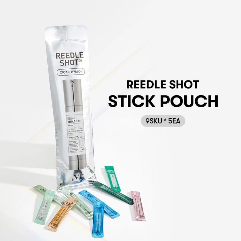 VT Reedle Shot Sachet Universe Kit 9 Varian (Original, Collagen, Retinol, CICA, Vita Light, Hydrop)