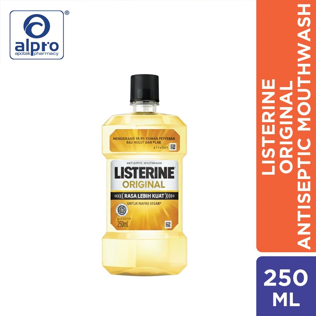 Listerine Antiseptic Mouthwash Original 250Ml