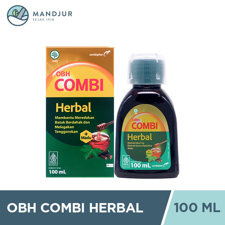 OBH Combi Herbal 100 Ml - Obat Batuk Herbal