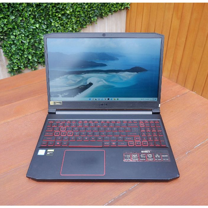 Acer Nitro AN515-54 Intel Core i5 9300H NVIDIA GTX1050 Ram 8GB Ssd 256GB SCU22121 Tipis Ringan Windo