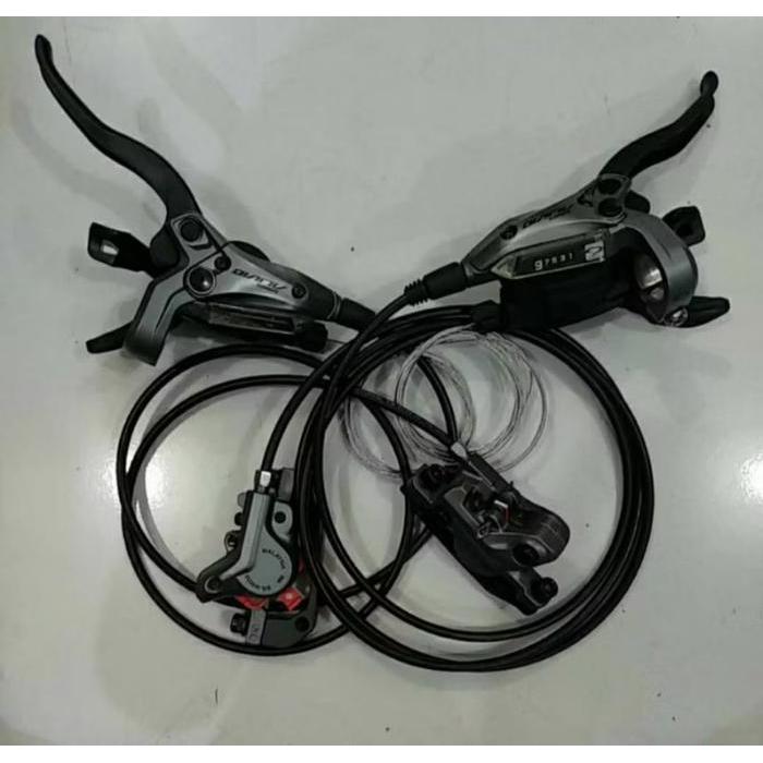 SHIFTER REM SHIMANO ALIVIO M4050 3X9 SPEED DISC BRAKE