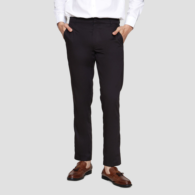 Cole Woven Celana Panjang Slim Pria 123096972