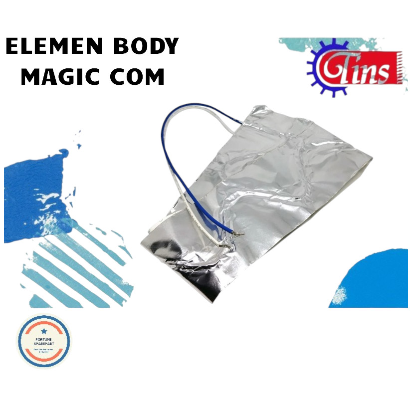 ELEMEN BODY PEMANAS MAGIC COM ELEMEN SAMPING MAGIC COM ALUMINIUM FOIL HEATER MAGIC COM