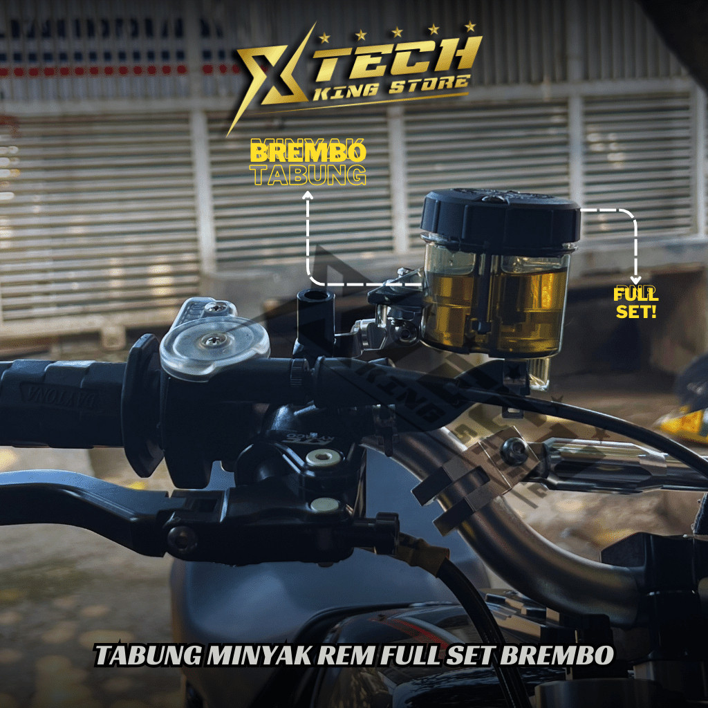 TABUNG MINYAK REM BREMBO FULL SET GOOD QUALITY