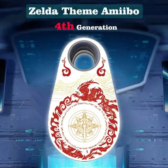 New PROMO Amiibolink Allmiibo Pro Sheikah Slate Pixel.js OLED - Emulator NFC Modern dengan Bluetooth