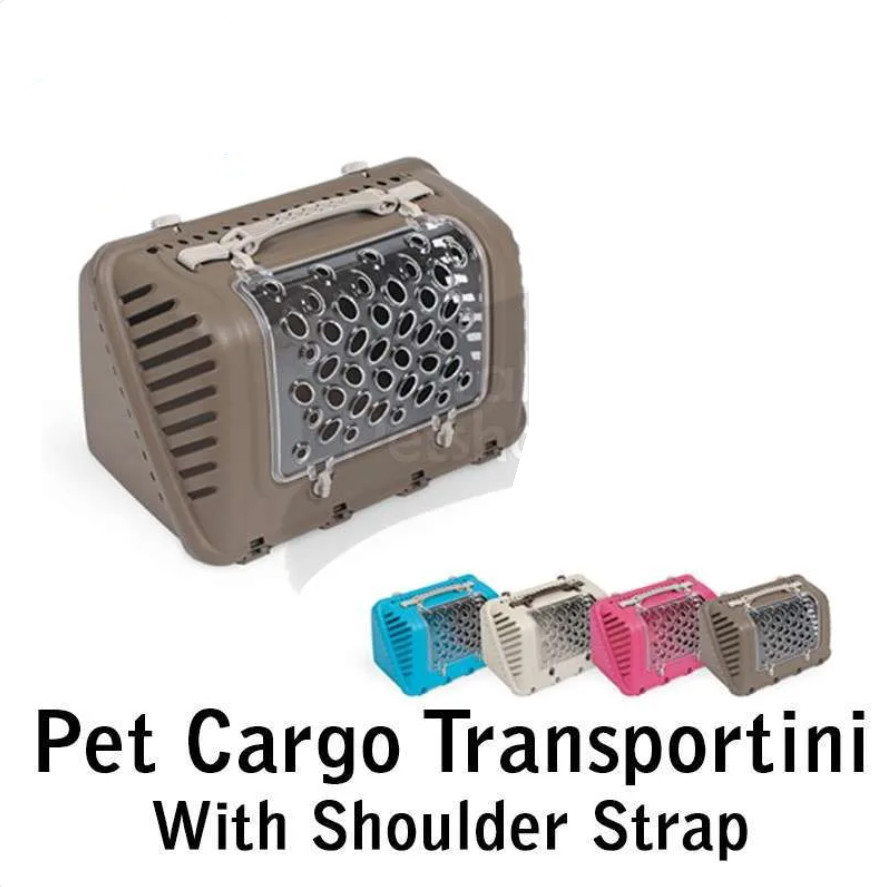 MPS Transportini P-BAG with Shoulder Strap Tas Jinjing untuk Anjing Kucing Hewan Pet Carrier Cargo K