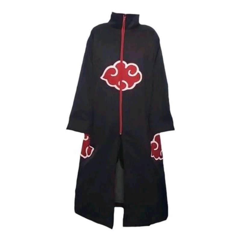 New Arrival Jaket Jubah Anime Akatsuki Kerah Premium Distro Quality / Jaket Cosplay Anime Pria /Jake