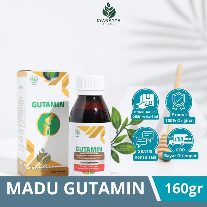 Madu GUTAMIN Herbal Nyeri Persendian Asam Urat