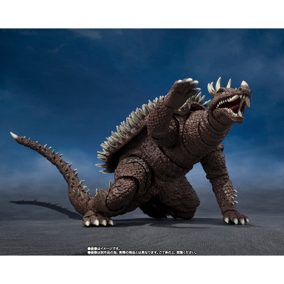 Original Bandai S.H.MonsterArts SHM Anguirus 1972 Godzilla Vs. Gigan Earth Attack Order Movable Mons