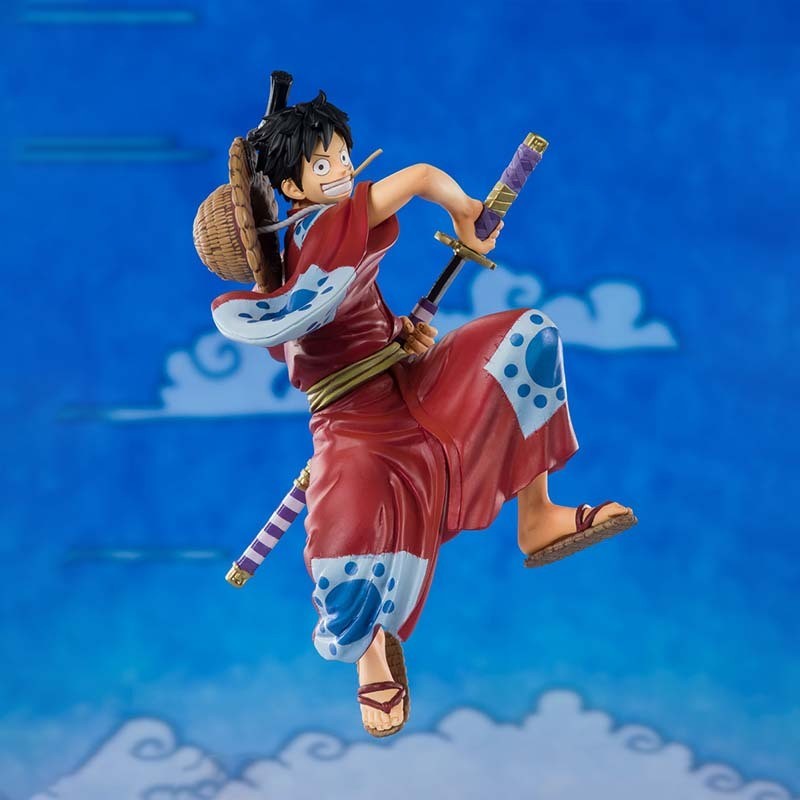 Bandai One Piece Anime Figure Figuarts ZERO Luffy Usopp Sanji opper Wano Country Collectibles Action