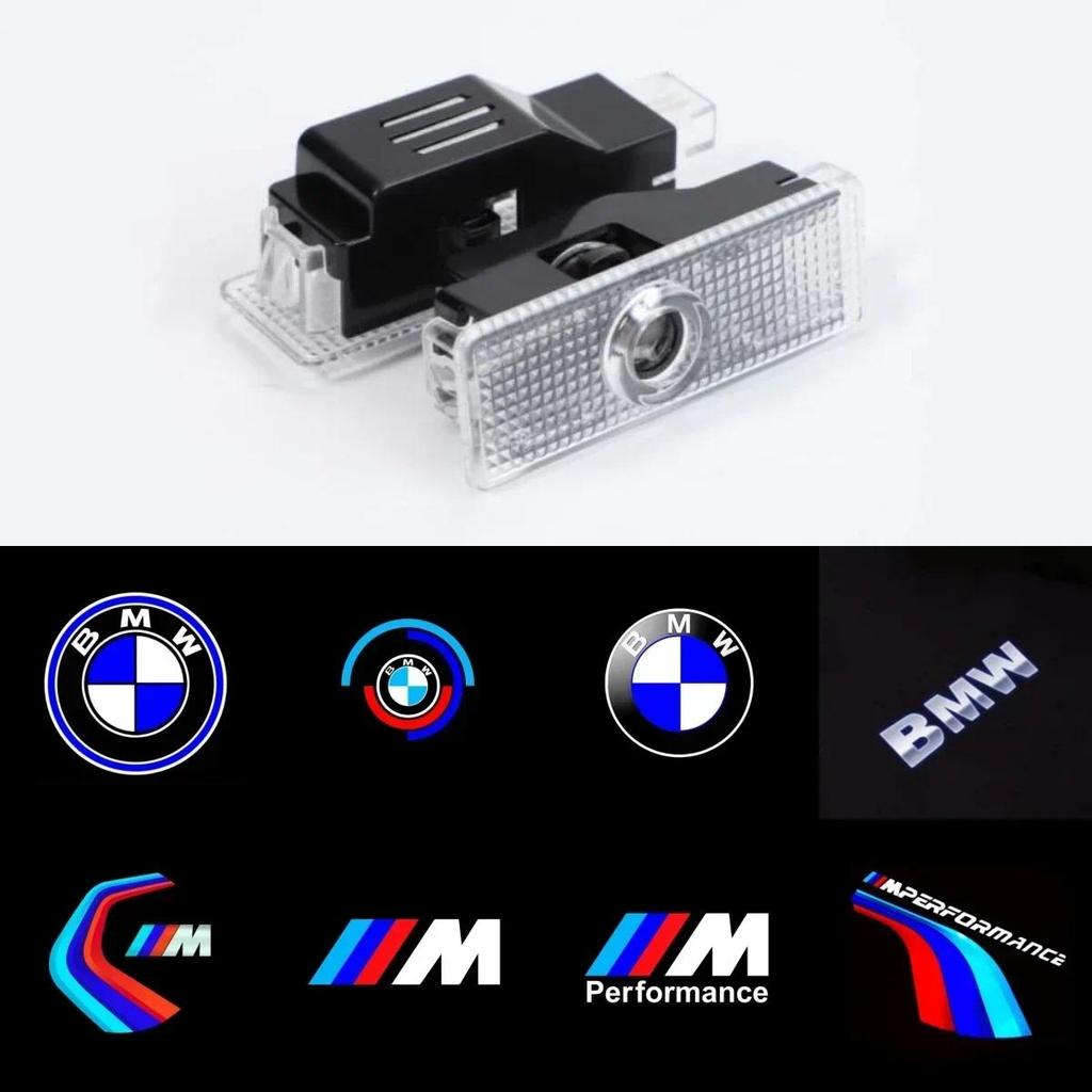 Led Car Door HD Light Laser Projector Welcome Ghost Lamps For BMW 3 5 6 7 1 Series Z4 X3 X6 E81 E71 
