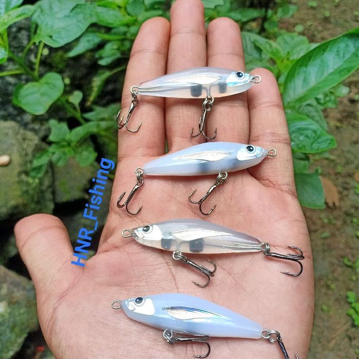 Promo HNR_Fishing Umpan Pancing Swim Sluang /  Umpan Casting Hampala / Minow Gacor / Cocok Untuk Seg