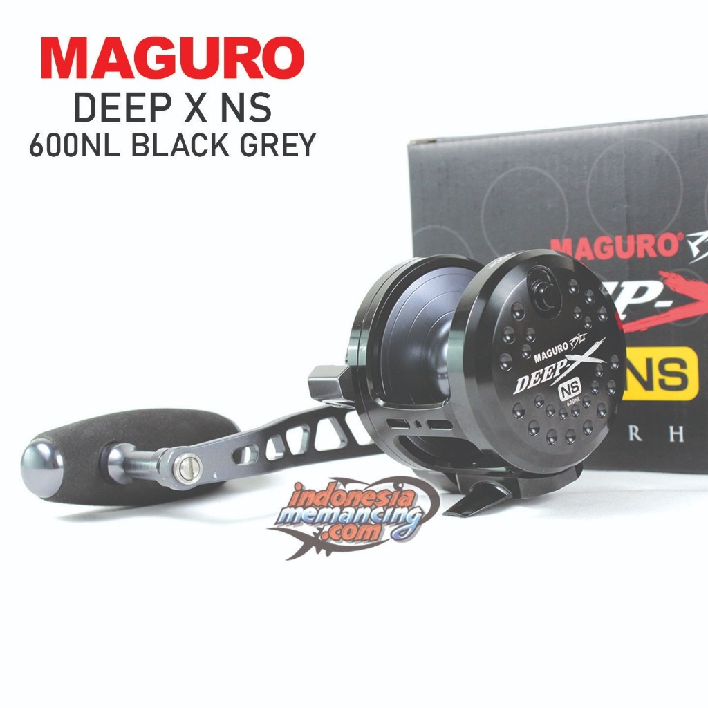 Reel OH MAGURO DEEP-X NS 400 600 | Laut | Monster Fish | Handle Kiri | Over Head Jigging IM Plaza