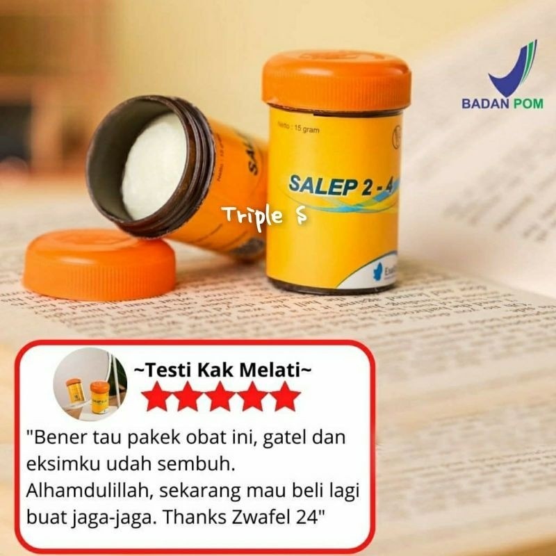 Salep Zwafel 24 Original Eksim Psioriasis - Salep Gatal  Nufarindo Ampuh Salep Itchy Exeltis 15gr