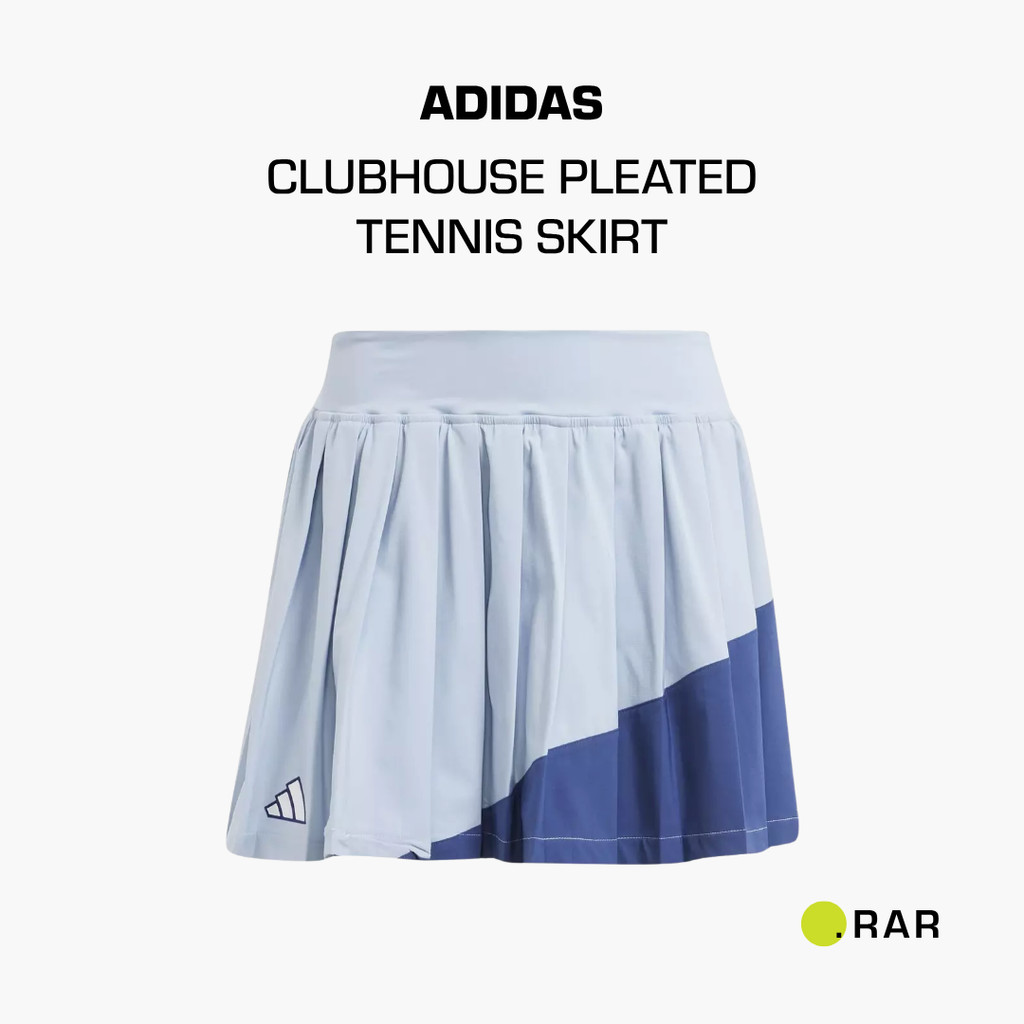 Adidas Clubhouse Pleated Tennis Skirt - Blue - Rok Tenis