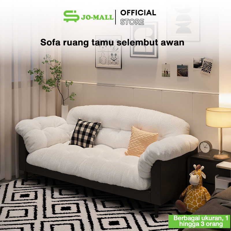 Sofa 3 Seater Minimalis Sofa Bed 3/2/1 Seater Ruang Tamu Kursi Ruang Sofa Santai Sofa Empuk