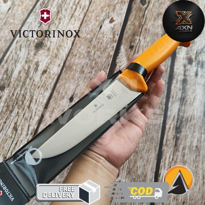Butcher knife pisau sembelih victorinox swibo 16 cm original 5.8421.16 - Tanpa sarung -axn