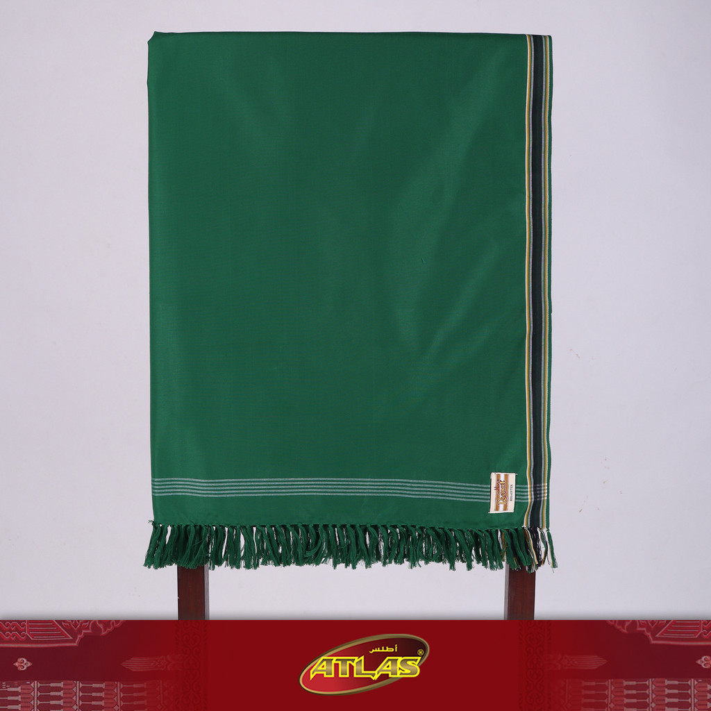 Surban Subaiyah Rubat Motif SPW Hijau Tua