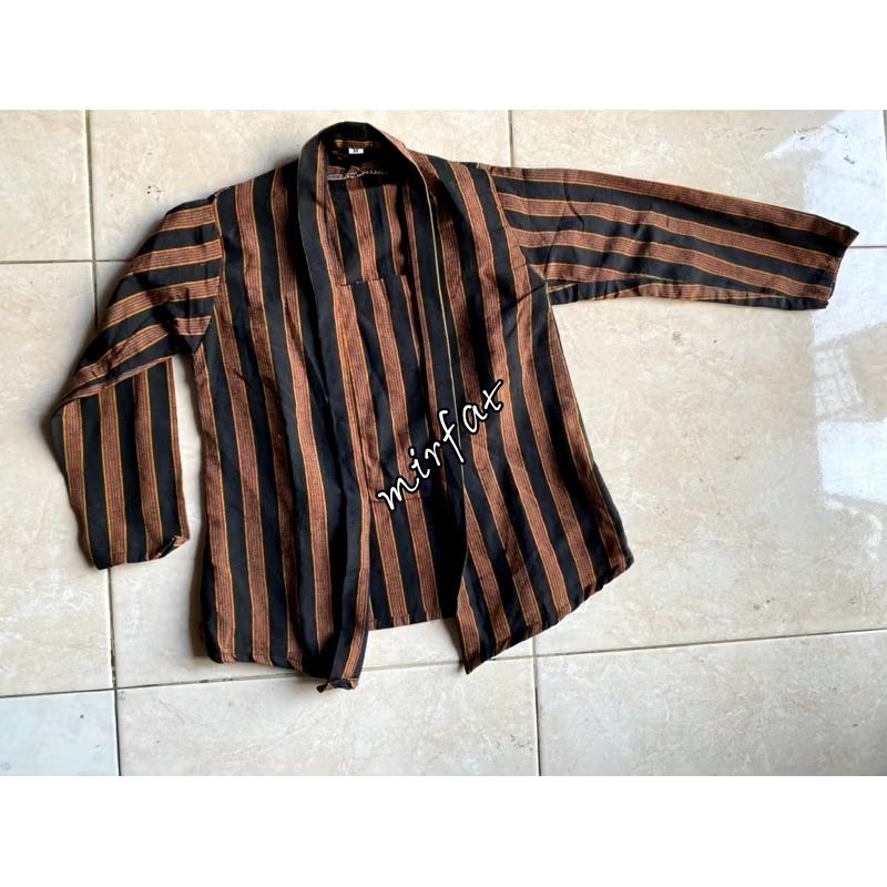 HERA Setelan Kebaya Lurik Anak (Kebaya Lurik+Rok Plisket)