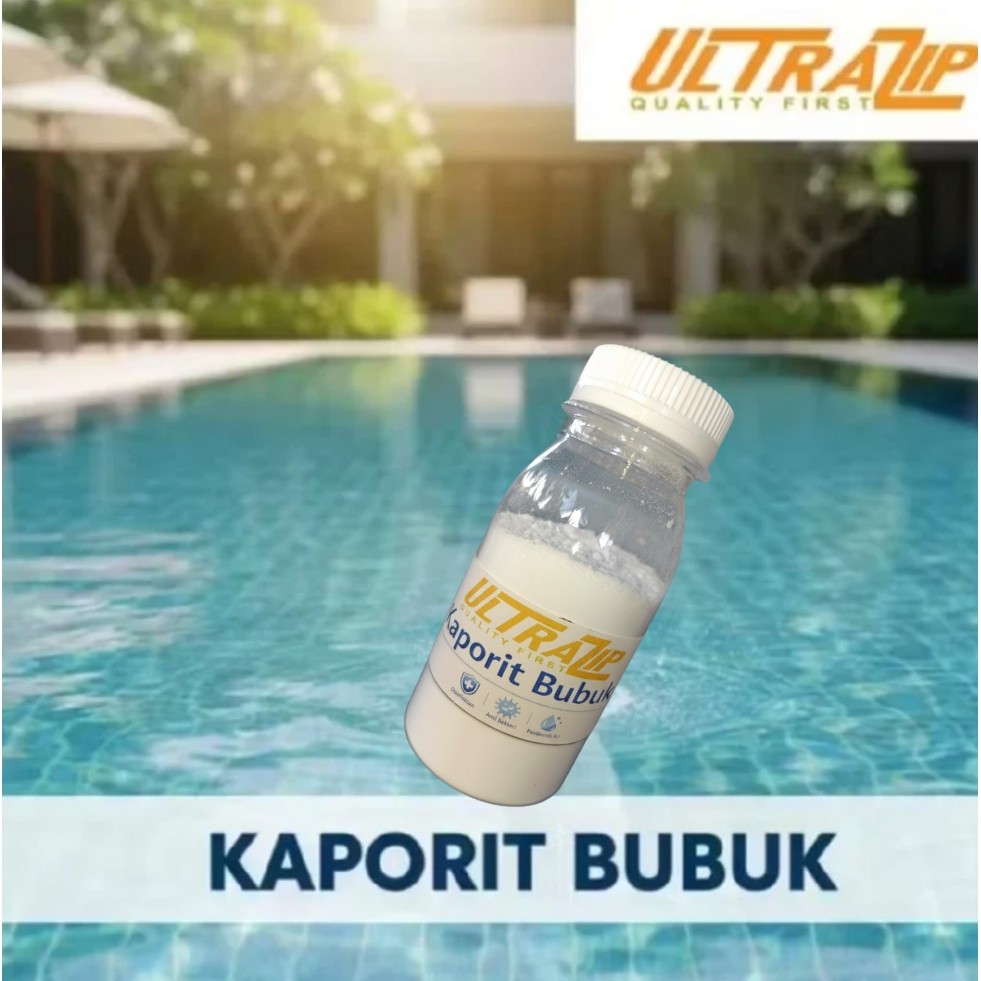 KAPORIT BUBUK - KLORIN - PEMBERSIH KOLAM RENANG - PENJERNIH AIR - PEMBERSIH AIR - ANTI BAKTERI - PEM