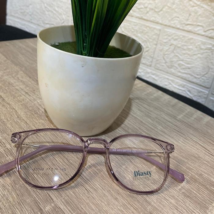 Aksesoris fashion Kacamata unisex AB8148 Blueray  Frame  Plastik  Lensa  Photocromic - blueray, ungu