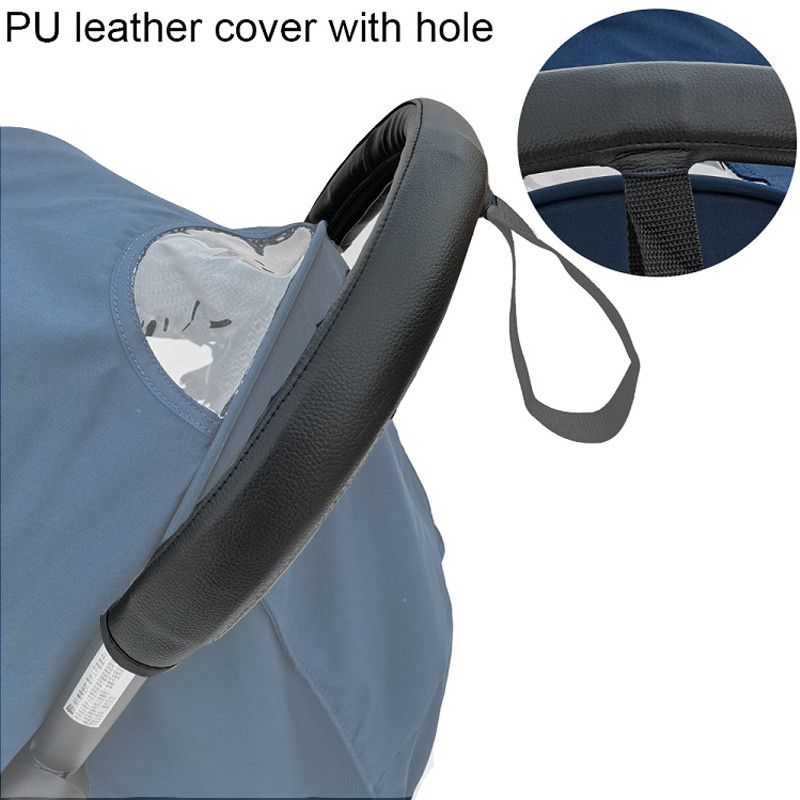 Baby Stroller Accessories PU Leather Case Cover for Babyzen YOYO YOYO2 Yaya Handle and Armerest