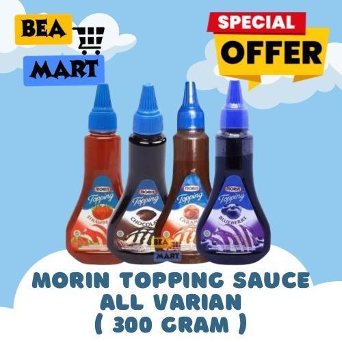 Topping Morin Strawberry / Blueberry / Coklat / Caramel 300gr | Saus Selai All Varian Toping Dessert