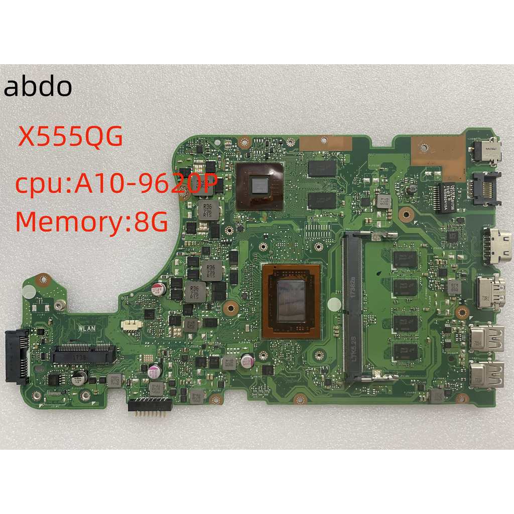 X555QG Laptop Motherboard For ASUS X555Q X555B X555BP  Mainboard  A10 8G