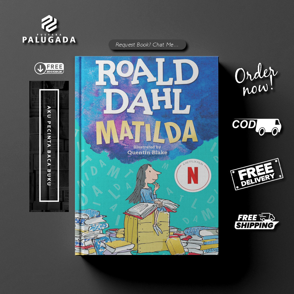 Matilda by Roald Dahl ( English )
