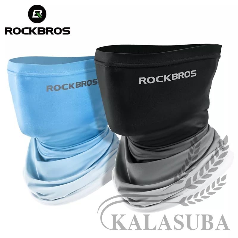 TW STORE - ROCKBROS GRADIENT MASKER Ice Silk UV Protection-Slayer Bandana Sepeda