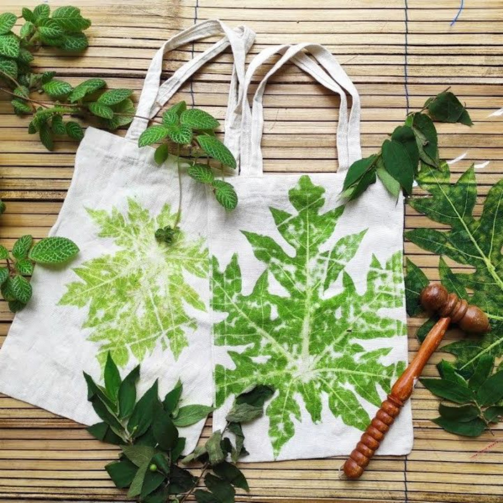 Totebag Blacu Polos 30x40 cm - Tas Kain Blacu untuk Ecoprint, Lukis, & Prakarya DIY