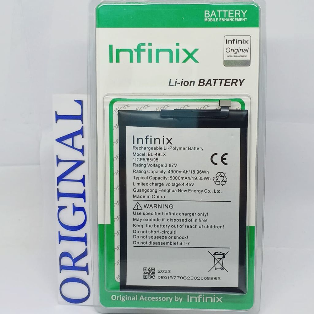 R.B BATRAI BATRE INFINIX HOT 12 / HOT 12i /  HOT 20s / MODEL BL-49LX KUALITAS ORIGINAL