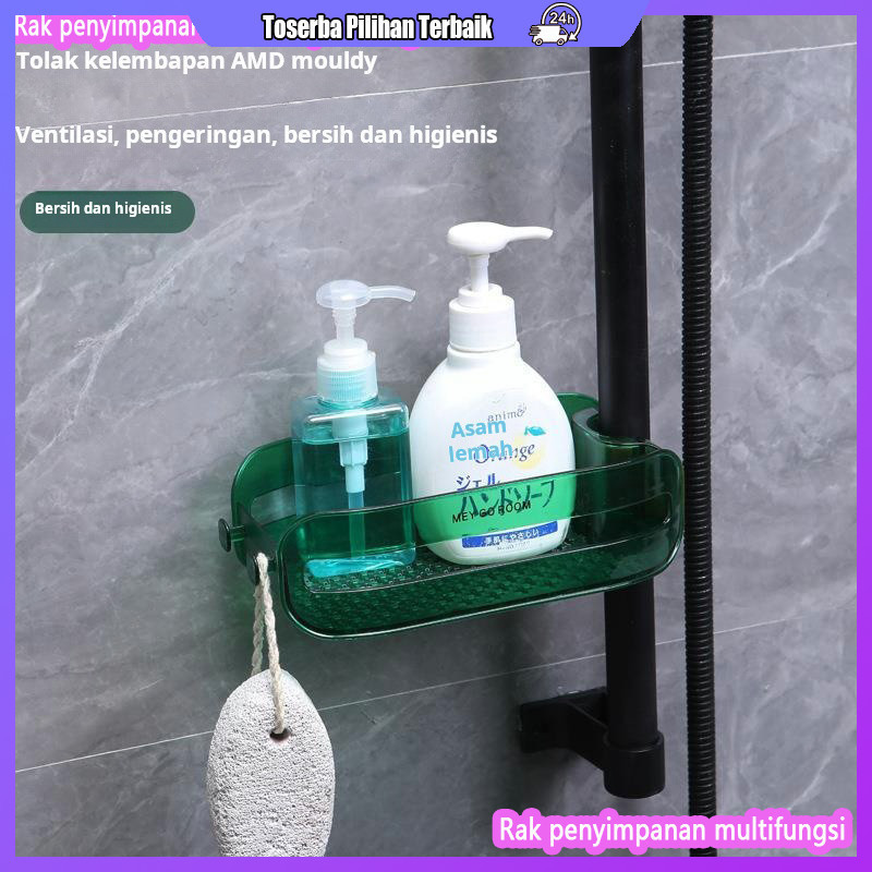 Rak keran tanpa lubang, rak pembuangan wastafel dapur, rak penyimpanan kain spons pencuci piring mul