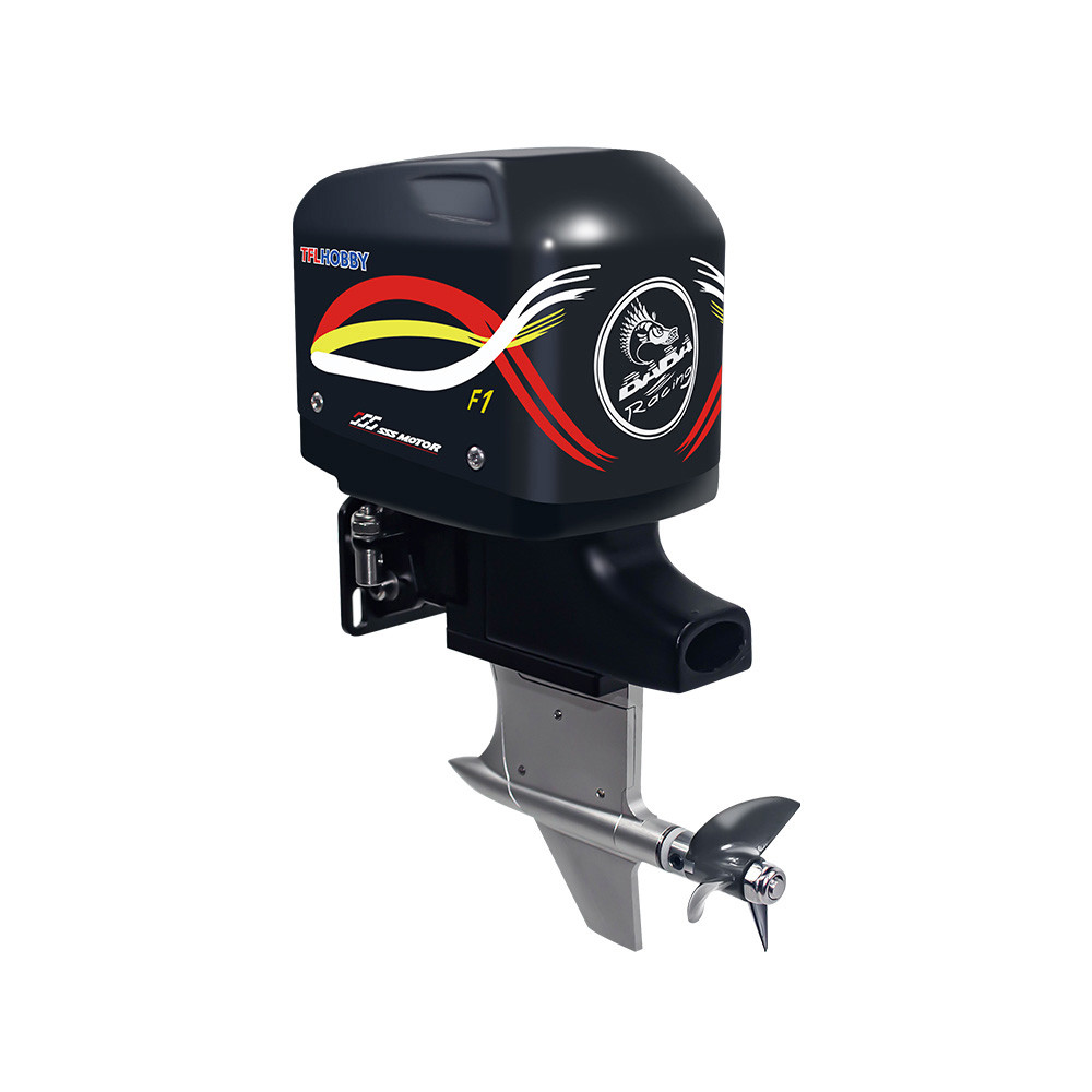 TFL Outboard Drive System with Prop Shaft Hat for RC F1 Boat - Complete Motor Lower Unit Assembly