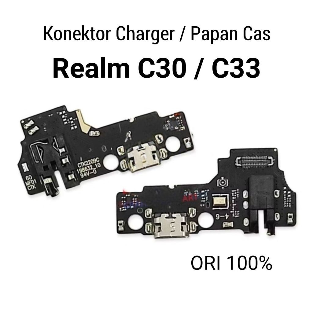 Konektor Charger For Realme C30 / C33 Flexibel Charger Konektor Papan Cas For Realme C30 / Realme C3